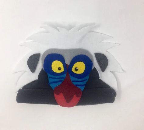 Rafiki Costume, Rafiki Lion King, Disney 5k, Lion Movie, Costume Lion, Lion King Costume, Disney Run, Disney Hat, King Hat