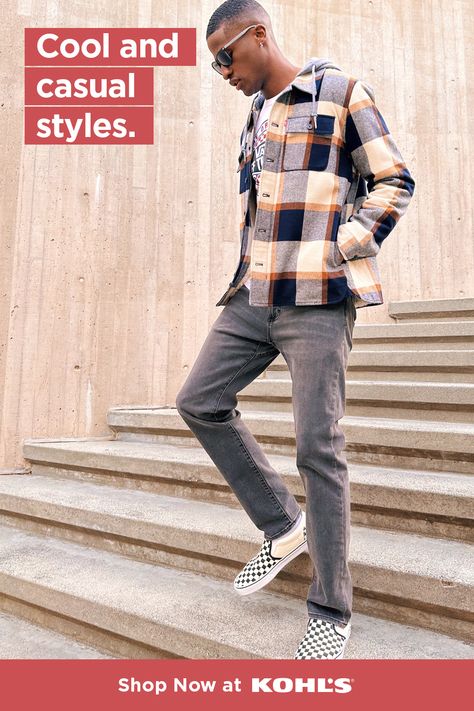 Flannel And Graphic Tee Outfits Men, Flannel And Vans Outfits Men, Cowboy Flannel Outfits Men, Cheap Men's Everyday Flannel Shirt, Cheap Retro Men's Flannel Shirt, Casual Work Attire, Young Mens Fashion, Gender Fluid Fashion, Portrait Photography Men