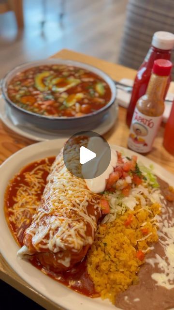 Tiffani Pineda on Instagram: "@taquitosjaliscomesa is where it’s at for some delicious authentic Mexican food! Their carne asada enchilada style burrito and their rice and beans had my mouth watering! This is a place you want to add to your list of places to go! They are located in Mesa off Broadway and Alma School! Don’t forget to tell them that Restaurant Addict sent you! 🫶🏻🇲🇽🌯🌮. ¡@taquitosjaliscomesa es el lugar ideal para disfrutar de una deliciosa y auténtica comida mexicana! ¡Su burrito estilo enchilada de carne asada y su arroz y frijoles me hicieron la boca agua! ¡Este es un lugar que deseas agregar a tu lista de lugares a donde ir! ¡Están ubicados en Mesa, cerca de Broadway y Alma School! ¡No olvides decirles que Restaurant Addict te envió! 🫶🏻🇲🇽🌯🌮. 📍1052 W Broadway Rd Carne Asada Burrito Recipe, Wet Burrito, Authentic Mexican Food, Rice And Beans, Authentic Mexican, My Mouth, Carne Asada, Mexican Food Recipes Authentic, Burritos