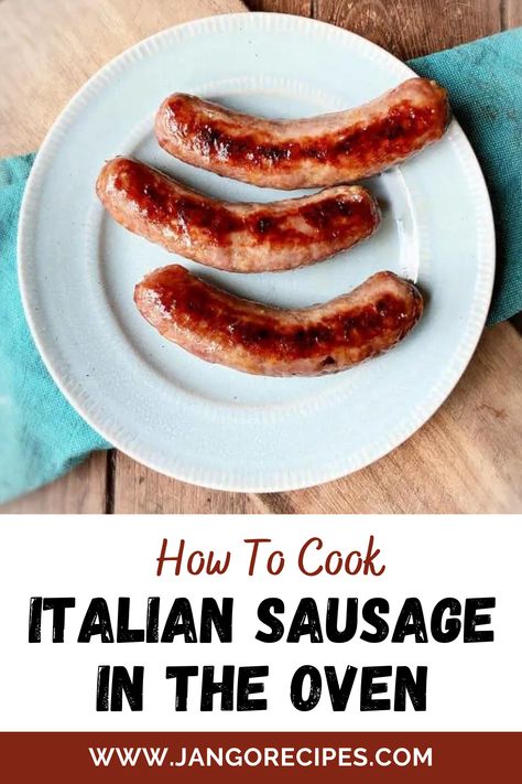 Italian sausage is the easiest food that can be made for any meal time. in this blog, i will discuss about How To Cook Italian Sausage In The Oven. #HowToCookItalianSausageInTheOven Best Way To Cook Sausage, Italian Sausage Recipe, Easy Fall Dinner Recipes, Healthy Fall Dinner, Easy Fall Dinners, Italian Sausage Recipes, Traditional Italian Dishes, Fall Dinner Recipes, Italian Cooking