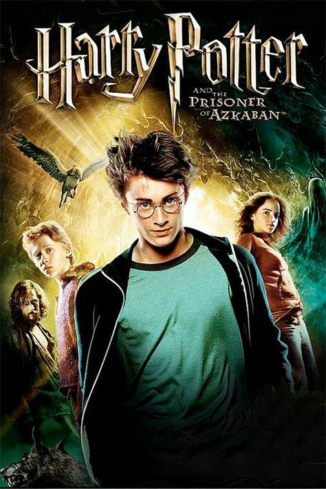 Harry Potter and the Prisoner of Azkaban movie Harry Potter 3, Alan Rickman Movies, Film Harry Potter, Ron Weasley Hermione Granger, Posters Uk, Harry Potter Poster, Buku Harry Potter, The Goblet Of Fire, The Prisoner