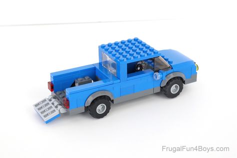 Lego Vehicles Ideas, Lego Creations Ideas, Lego Ideas To Build Instructions, Lego Pickup Truck, Lego Horse, Lego Building Ideas, Lego Farm, Lego Plane, Lego Building Instructions