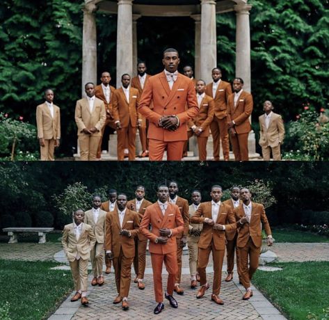 Fall Groomsmen Attire, I Am My Brothers Keeper, Fall Groomsmen, Chocolate Brown Wedding, My Brothers Keeper, Brothers Keeper, Wedding Groomsmen Attire, Black Brides, Dapper Grooms