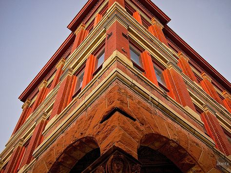 Main Street Taylor TX | Ornate Facade, Taylor National Bank - Taylor, Texas Taylor Texas, Bank Building, Banks Building, Stone Facade, Texas Homes, Brick And Stone, Historical Photos, Main Street, Old Town