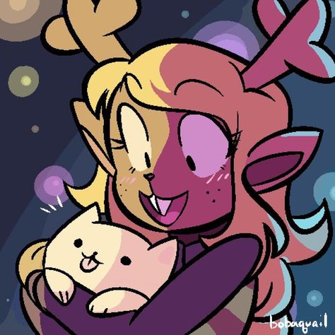 here's Noelle and dog from Deltarune Kris And Susie, Noelle Holiday, Kris Deltarune, Know Your Meme, See More, Running