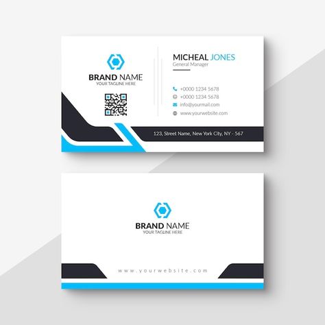 Creative business card template | Premium Psd #Freepik #psd #clean-business-card #minimal-business-card #professional-business-card #modern-business-card Clean Business Card Design, Visit Card, Company Business Cards, Buisness Cards, Free Business Card Templates, Graphic Design Business Card, Name Card Design, Professional Business Card Design, Desain Editorial