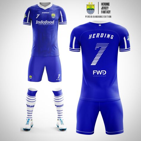 Jersey fantasy persib bandung Font Jersey, Soccer Shirts, Football Club, Creative Design, Mockup, Soccer, Football, Sports, Quick Saves