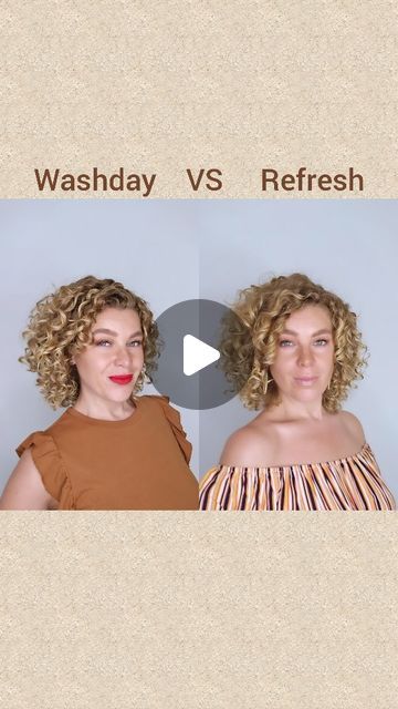 Refresh Curls Next Day, Curl Defining Mousse, Curl Styling, Curl Enhancer, Caught In The Rain, Curl Defining, Curl Styles, Styling Gel, Touch Up