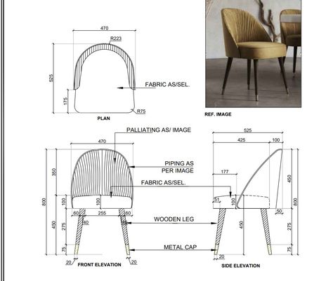 Restaurant Chair Dimensions, Industrial Drawing, Concept Board Architecture, Furniture Details Drawing, Chair Detail, Details Drawing, Interior Design Portfolio Layout, Interior Design Basics, Autocad Tutorial