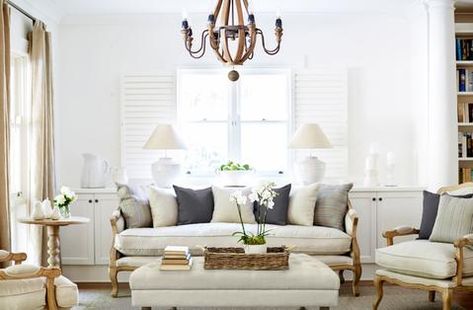 When The Hamptons Meets French Provincial Provincial Living Room, French Provincial Interior, French Provincial Living Room, French Provincial Bedroom, French Provincial Decor, French Provincial Home, French Country Decorating Living Room, French Living Rooms, Provincial Home