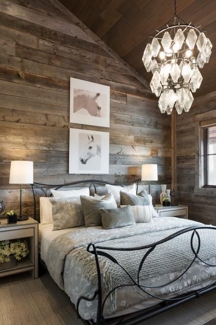 Luxury Mountain Lodge, Equestrian Bedroom, Mountain Bedroom, Horse Bedroom, Cowgirl Room, All White Bedroom, Interior Design Dining, Stylish Interior Design, Bedroom Pictures