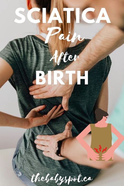 Sciatica pain after pregnancy can be rough, here are some top tips on how to deal and get relief fast! Back Spasm, Postpartum Tips, Pregnancy Pain, Post Pregnancy Workout, Parenting Girls, Mommy Tips, Nerve Pain Relief, Lower Limb, Postpartum Body