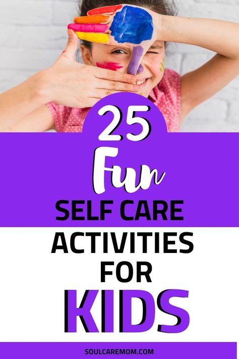 Looking for fun things to do with your kids in and around the house? Here are 25 fun self care activities you can do from home that will create lasting memories with your family. Plus get the printable activities list! Self Care Activities For Kids, Teaching Mindfulness, Wellbeing Activities, Mental Health Week, Mental Health Activities, Wellness Activities, Mindful Parenting, Mindfulness For Kids, Mindfulness Activities