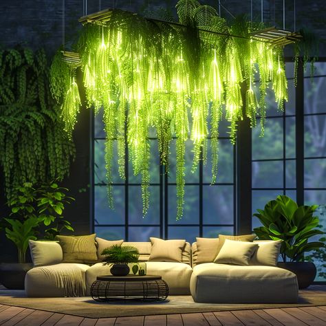 Boho Apartments, Nature Projects, Store Interiors, Weeping Willow, Tiny Apartment, Green Decor, Cozy Reading Nook, Tears Of Joy, Sustainable Architecture