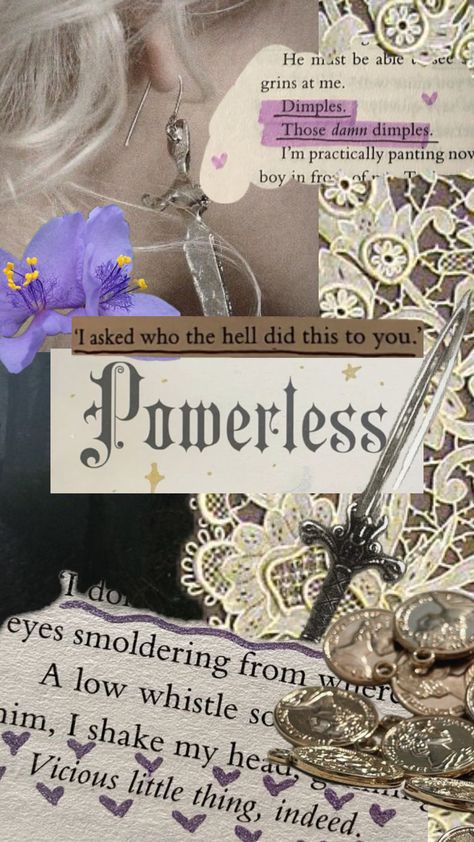 Powerless by Lauren Roberts Powerless Lauren Roberts, Teenage Books To Read, Lauren Roberts, Book Wallpaper, What Have You Done, Book Annotation, Funny Phone Wallpaper, Book Boyfriends, Fantasy Novels