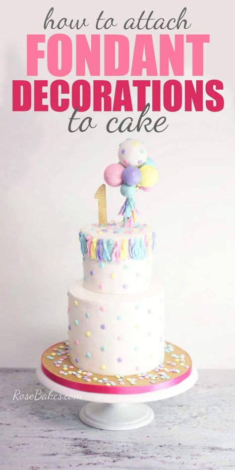 Homemade Fondant Recipes, How To Use Fondant, Cake Roses, Fondant Tips, Cake Rose, Homemade Fondant, Cakes To Make, Making Fondant, Fondant Recipe