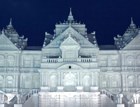 Sapporo Snow Festival, Snow Festival, Sapporo Japan, Snow Sculptures, Winter Event, Projection Mapping, Ice Sculptures, Snow And Ice, Sapporo