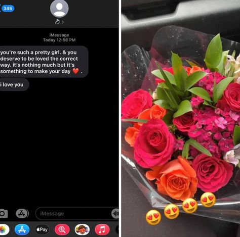 Gifts From Boyfriend Snapchat, Healthy Relationship Text Messages, Spoil Her Gifts, Spoiled Girlfriend Goals, Girlfriend Proposal Ideas, Sorry Messages For Girlfriend, Girlfriend Proposal, Spoiled Girlfriend, Luxury Flower Bouquets