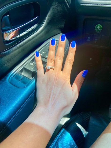 #nails #naildesign #nailideas Ring In The Blue Year Opi, Gel Nails, Nail Designs, Nails, Ring, Blue