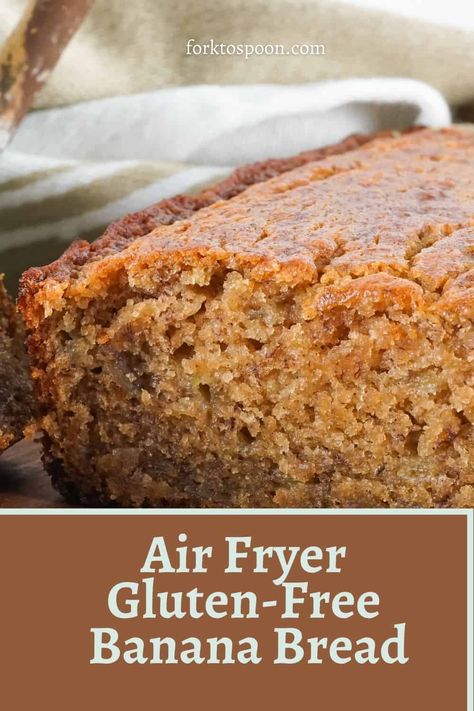 Gluten Free Air Fryer Dessert Recipes, Gluten Free Air Fryer Muffins, Gluten Free Air Fryer Bread Recipes, Gluten Free Air Fryer Cake, Gluten Free Recipes For Air Fryer, Gluten Free Air Fryer Dessert, Gf Df Air Fryer Recipes, Gluten Free Air Fryer Bread, Gluten Free Dairy Free Air Fryer Recipes