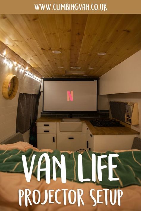 Vanlife Tips, Nomadic Living, Projector Setup, Van Life Blog, School Bus Tiny House, Interior Boho, Bus Living, Van Conversion Interior, Campervan Life