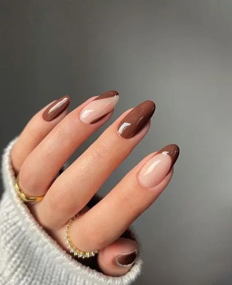 55+ Oval Nails That Are Hot Right Now | Designs For Oval Nails Nagellack Trends, Cute Nails For Fall, Her Nails, Trendy Nail Design, Nagel Inspo, Oval Nails, Nails Gel, Neutral Nails, Fire Nails