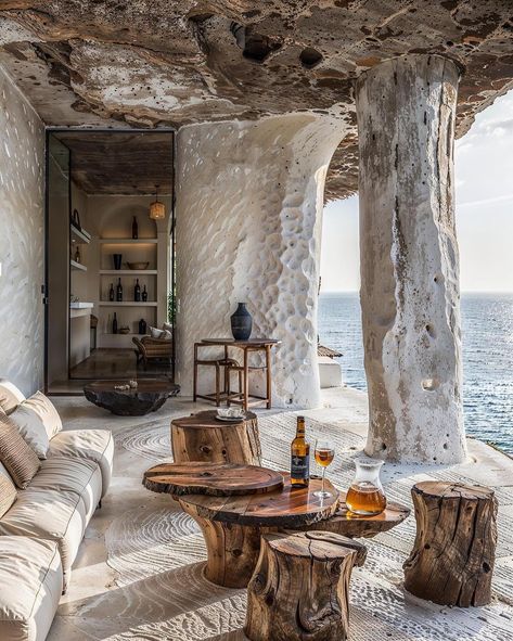 Totally my vibe.. 💯☀️ Follow @BatyaFeuer for more! 🔑 Shop the latest Design & Decor trends | New Blog Post - LINK IN BIO . . @brainyblueprints . . #luxuryhomes #luxuryrealestate #naturelovers #seaside #stucco #masterpiece #architecturedesign #architecturephotography #vacation #naturalbeauty #sustainableliving #luxurylifestyle #modernarchitecture #photography #pictureoftheday #realestatephotography #europe #landscapephotography #moderndesign #homesweethome #luxurylistings #homesofinstagr... Single Book, Villa Style, Earth Homes, Luxury House Plans, Elegant Interiors, Spanish Style, Home Library, Dream House Decor, Cool Rooms