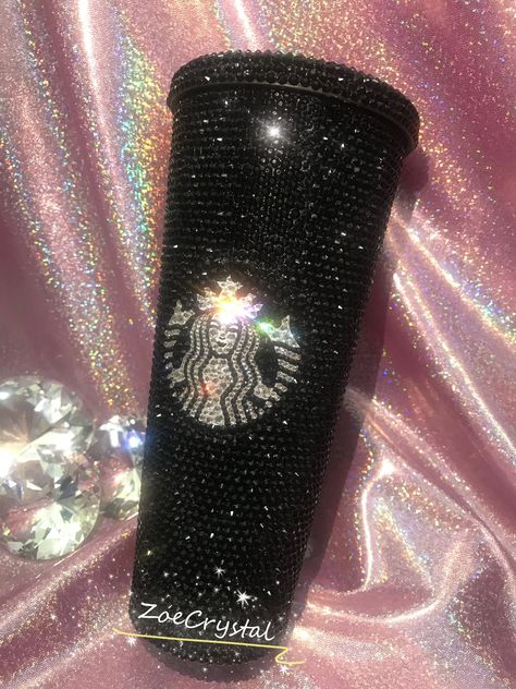 Sizes Available: 16oz, 20oz and 24oz Color: JET BLACK (Optional to Pick Different Color) Crystal: Czech Crystal (Optional to Pick SWAROVSKI- with extra charge) IMPORTANT - Please tell me the name you like to add on the cup if you order the cup with name CUSTOMIZATION - We welcome every single idea to boost the creativity. Please let me know if you like to customize your own cup Delivery: Registered airmail with tracking (1-2weeks to arrive, might get delayed during peak time ). UPGRADABLE TO DHL Starbucks Cup Design, Trisha Paytas, Starbucks Coffee Cup, Bling Ideas, Starbucks Diy, Rhinestone Cups, Rhinestone Projects, Bling Crafts, Custom Starbucks Cup