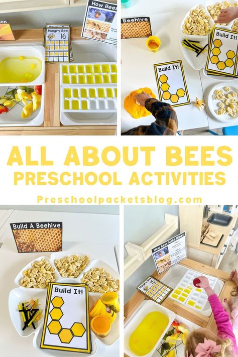 What would a bug-themed week be without our favorite buzzing friends- the bumble bees?! I started our week with some hands-on bumble bee activities I knew the kids would go crazy over. Sure enough, I was right and these two buzz-worthy sensory activities had my little learners so engaged. Bumble Bee Activities, Bees Preschool, All About Bees, Bees For Kids, Bumble Bee Craft, Nature Lessons, Origami Paper Flowers, Bug Activities, Insects Preschool