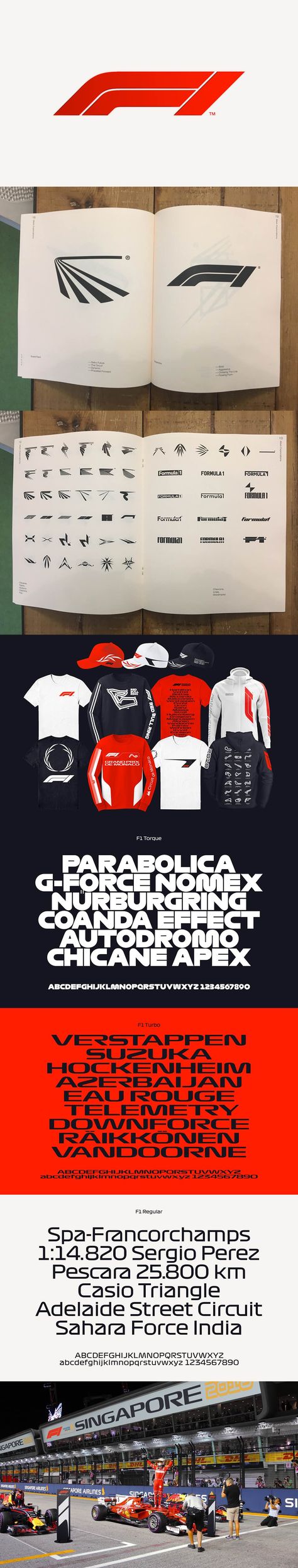 F1 Branding, Sports Writing, F1 Logo, Motorsport Logo, F1 Merch, Fast Logo, Logo And Identity, Creative Review, Logo Redesign