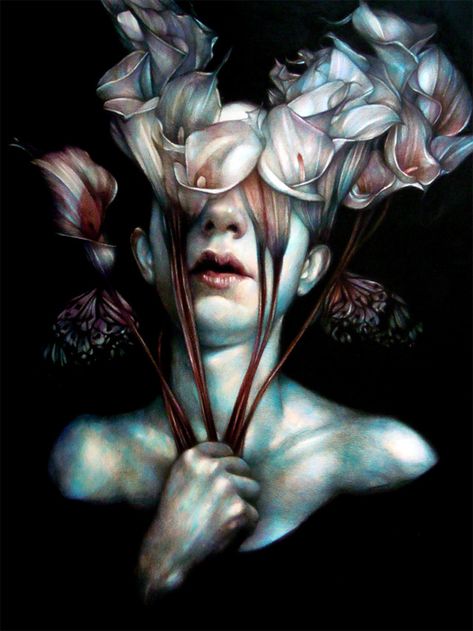 The Colored Pencil Drawings of Marco Mazzoni Depict the Cycles of Nature | Colossal Marco Mazzoni, Colossal Art, Gcse Art, Arte Inspo, Wow Art, A Level Art, Color Pencil Art, Color Pencil Drawing, Arte Fantasy