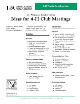 4-h Poster Ideas, 4 H Clover, Livestock Judging, 4 H Club, Meeting Activities, Youth Club, Agriculture Education, Ffa, Year Plan