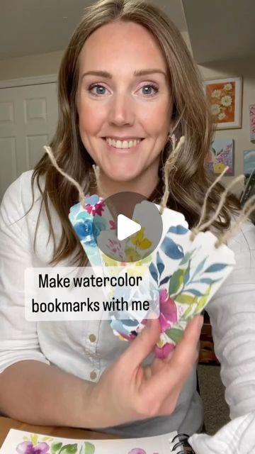 Shelly Cluff- Watercolor and Acrylic Artist on Instagram: "Soo many of you asked about a virtual workshop on these, and I’m so excited to share it as a free YouTube video! I’d love to have you subscribe for lots more watercolor tutorial content ❤️

Comment BOOKMARKS and I’ll send you a link to the tutorial or find a link to my channel on my profile." Diy Bookmarks Watercolor, Watercolor Bookmarks Diy, Diy Watercolor Bookmarks, Watercolor Bookmarks Ideas, Bookmarks Ideas, Watercolor And Acrylic, Watercolor Tutorial, Acrylic Artists, Watercolor Bookmarks