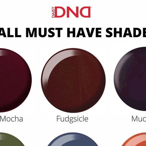 Fudgsicle Nail Color, Dnd Gel Winter Colors, Dnd Mud Oak Nails, Dnd Fudgesicle 750, Dnd Goodie Bag Gel Polish, November Nails Dnd, Dnd 751 Cherry Mocha Nails, Dnd Fall Gel Polish Colors 2024, October Nails Dnd