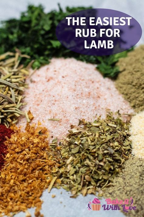 Lamb Rub Recipe, Lamb Seasoning, Lamb Breast Recipe, Smoked Lamb, Lamb Chop Recipes, Dry Rub Recipes, Dry Rubs, Spice Blends Recipes, Meat Rubs