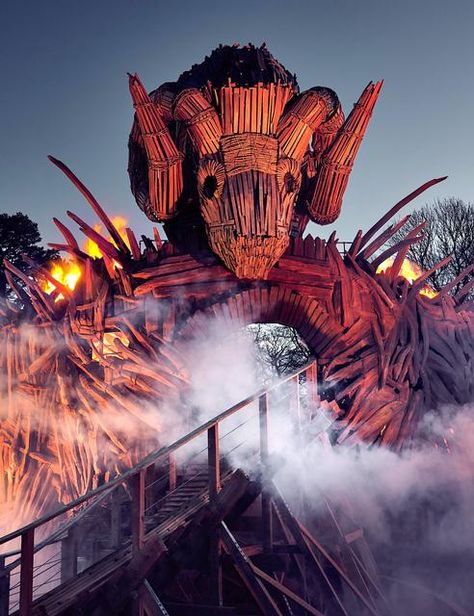 Wicker Man Alton Towers, Wicker Man, New Details, Over 40