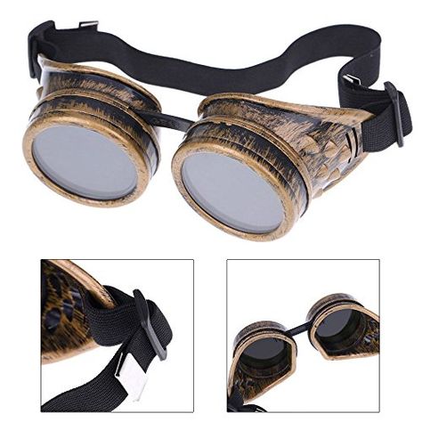 amazing Steampunk Safety Goggles Steam Punk Windproof Vintage Welding Gothic Cosplay Lenses Protective Glasses See it here! http://steampunkvapemod.com/product/steampunk-safety-goggles-steam-punk-windproof-vintage-welding-gothic-cosplay-lenses-protective-glasses/ Steam Punk Glasses, Aesthetic Goggles, Steam Punk Goggles, Cosplay Lenses, Steampunk Googles, Plushies Aesthetic, Steampunk Background, Imperator Furiosa, Steampunk Glasses