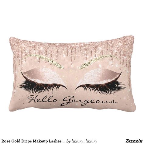 Trow Pillows, Gold Carpet, Rose Gold Rooms, Rose Gold Bedroom, Adults Bedroom, Gold Room Decor, Pillows Ideas, Decor Salon, Gold Drip