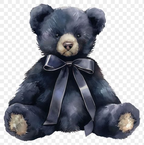 Teddy Bear Png Aesthetic, Bear Png Aesthetic, Cute Teddy Bear Illustration, Teddy Bear Illustration, Watercolor Teddy Bear, Adorable Aesthetic, Teddy Bear Png, Bear Png, Doodle Ideas