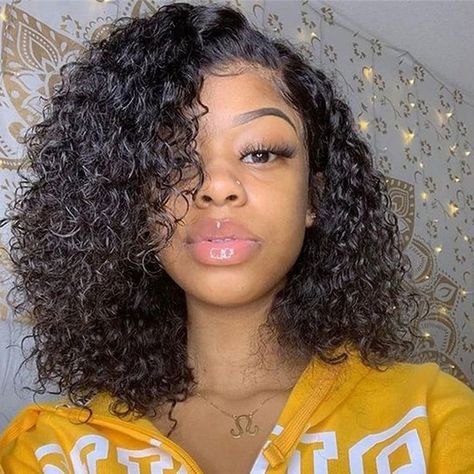 Water Wave Bob, Water Wave Wig, Curly Lace Frontal, Brazilian Hair Wigs, Bob Lace Front Wigs, Short Curly Bob, Curly Human Hair Wig, Curly Lace Front Wigs, Short Bob Wigs