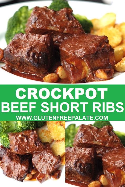 Crockpot Short Ribs, Short Rib Recipes Crockpot, Short Ribs Crock Pot, Ribs Crock Pot, Slow Cooker Beef Short Ribs, Decadent Cheesecake, Short Ribs Slow Cooker, Recipe Cheesecake, Crockpot Ribs