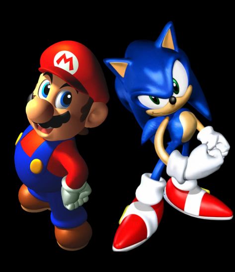 Official Mario Art, Mario Poses Reference, Mario Official Art, Archie Sonic Pfp, Mario Pfps, Mario Vs Sonic, Mario And Sonic, Mario Funny, Sonic The Movie