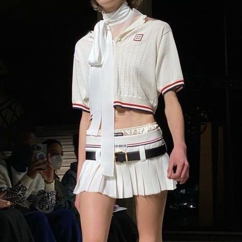 Runway Fashion Couture, Nct Johnny, Looks Style, Short Skirt, Point Of View, Couture Fashion, Outfit Inspirationen, Miu Miu, Paris Fashion