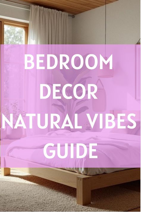 Bedroom Decor Natural Vibes Guide Bedroom Decor Natural, Beach Inspired Bedroom, Natural Bedroom Decor, Chic Living Room Decor, Stylish Bedroom Decor, Natural Vibes, Natural Bedroom, Living Room Decor Rustic, Organic Textures