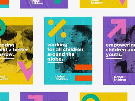 Charity Branding, Desain Editorial, Plakat Design, Graphic Design Trends, Template Instagram, Grid Design, Start Ups, Kids Branding, Design Graphique