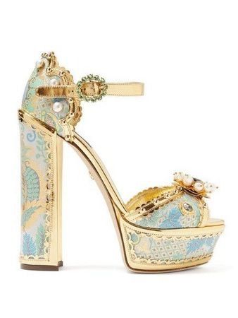 Aqua Libra Outfit | ShopLook Dolce And Gabbana Heels, Dolce And Gabbana Shoes, Dolce Gabbana Heels, Shoes Bride, Dr Shoes, Modern Sandals, Wedding Shoes Bride, Dolce Gabbana Shoes, Sandals Gold