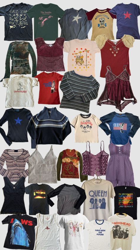 pls get me these #outfits #bands #radiohead Radiohead Outfit, Mazzy Star Outfit, Thrift Ideas, Mazzy Star, Other Mothers, Pretty Clothes, Radiohead, Casual Style Outfits, Style Outfits