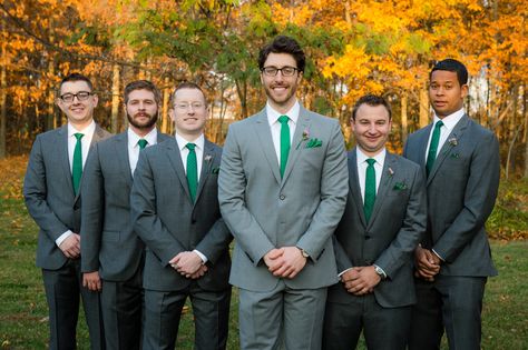 Charcoal Gray Suits with Green Ties Suits With Green Ties, Green Suit Tie, Green Ties, Gray Suits, Grey Suit Men, Dark Gray Suit, Charcoal Gray Suit, Suit Green, Green Bow Tie