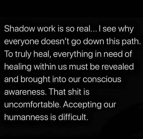 Shadow Work Quotes, Gentle Quotes, Conscious Awareness, Inner Child Healing, Emotional Awareness, Do The Work, Positive Self Affirmations, Shadow Work, Mental And Emotional Health