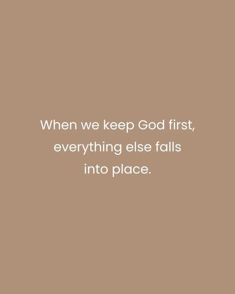 Keep God First, Place Quotes, Relationship With Jesus, God Is Amazing, Boss Babe Quotes, Babe Quotes, Inspiring Things, Positive Habits, Women Of Faith